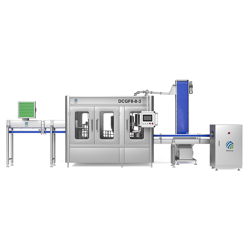 DCGF8-8-3 Машина для розлива газированных напитков в стеклянные бутылки